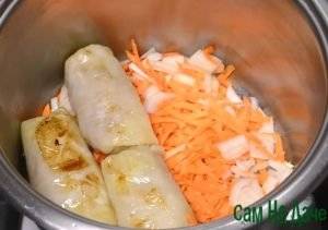 Голубцы с мясом и рисом