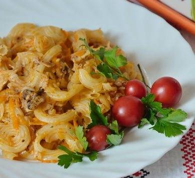 Макароны по-флотски