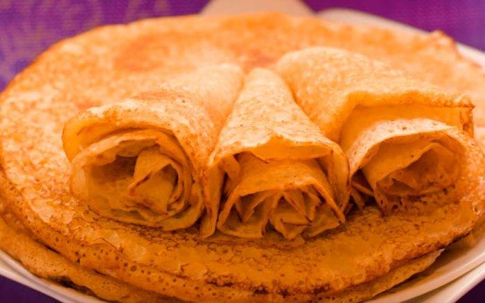 Блины с припеком. простые пошаговые рецепты вкусных блинов. 9 вариантов