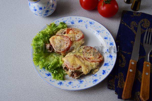 Свинина с помидорами и сыром: 5 фото-рецептов 100% вкусного блюда