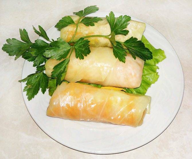 Как приготовить квашеные голубцы с овощами