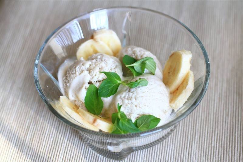 Мороженое из банана
