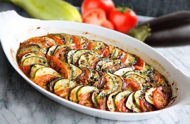 Запеканка из баклажанов с мясом в духовке
