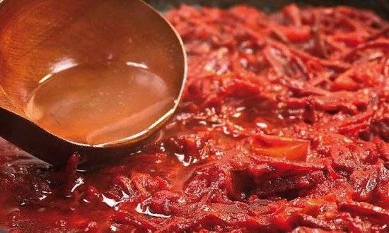 Борщ с мясом