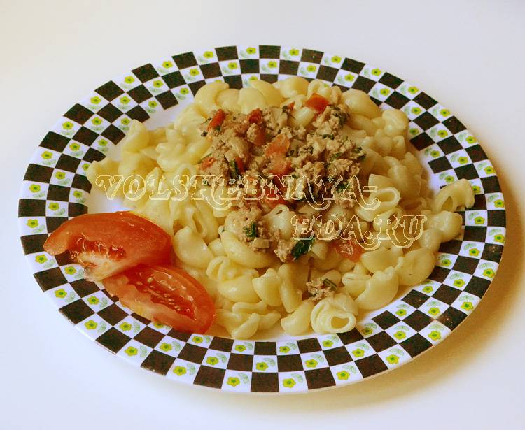 Макароны по-флотски