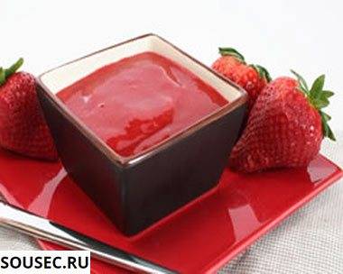Соус из клубники