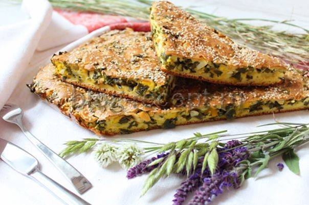Рецепты выпечки с зеленым луком пирожки, самса и лепешки