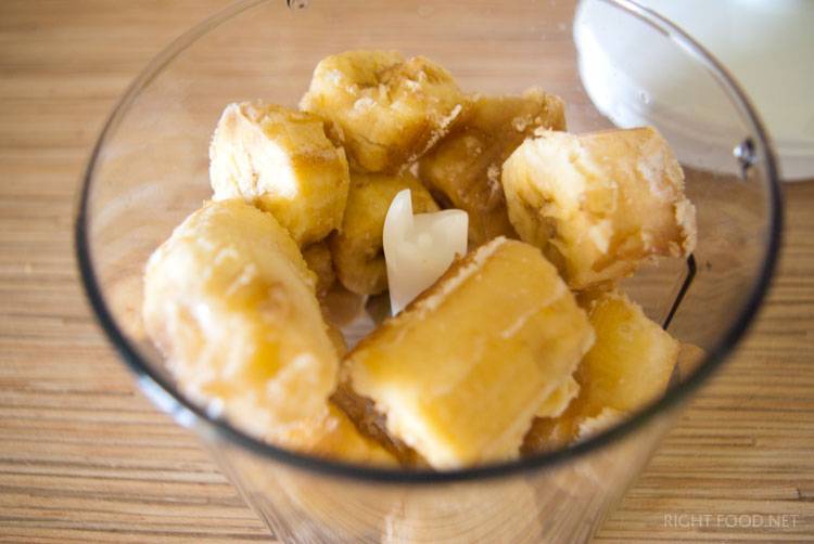 Клубнично-банановое мороженое