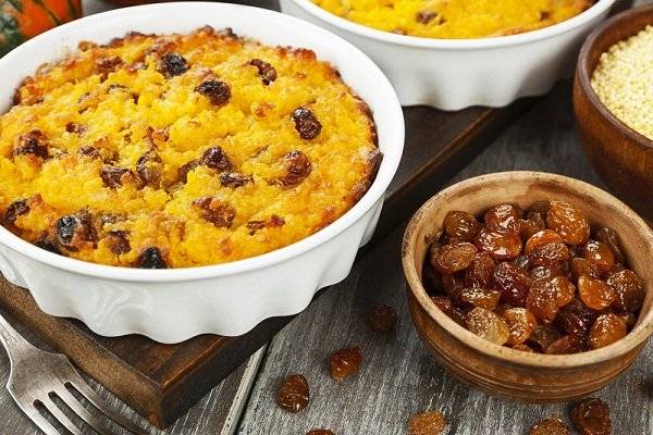 Рисовая запеканка с яблоками в мультиварке