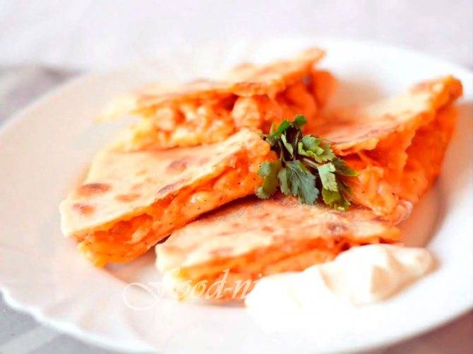 Готовим вкуснейшую мексиканскую кесадилью с курицей