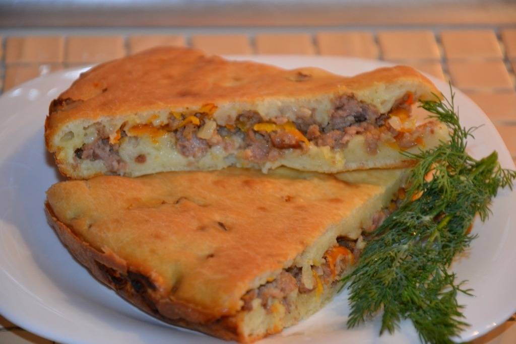 Пирог из лаваша с фаршем в духовке пошаговый рецепт