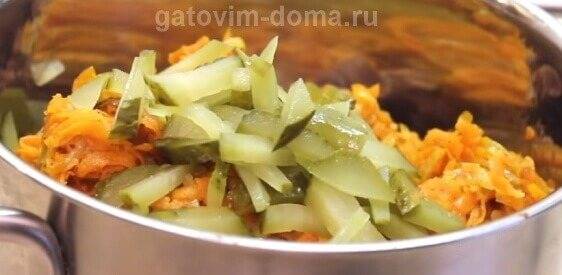 Салат обжорка классический