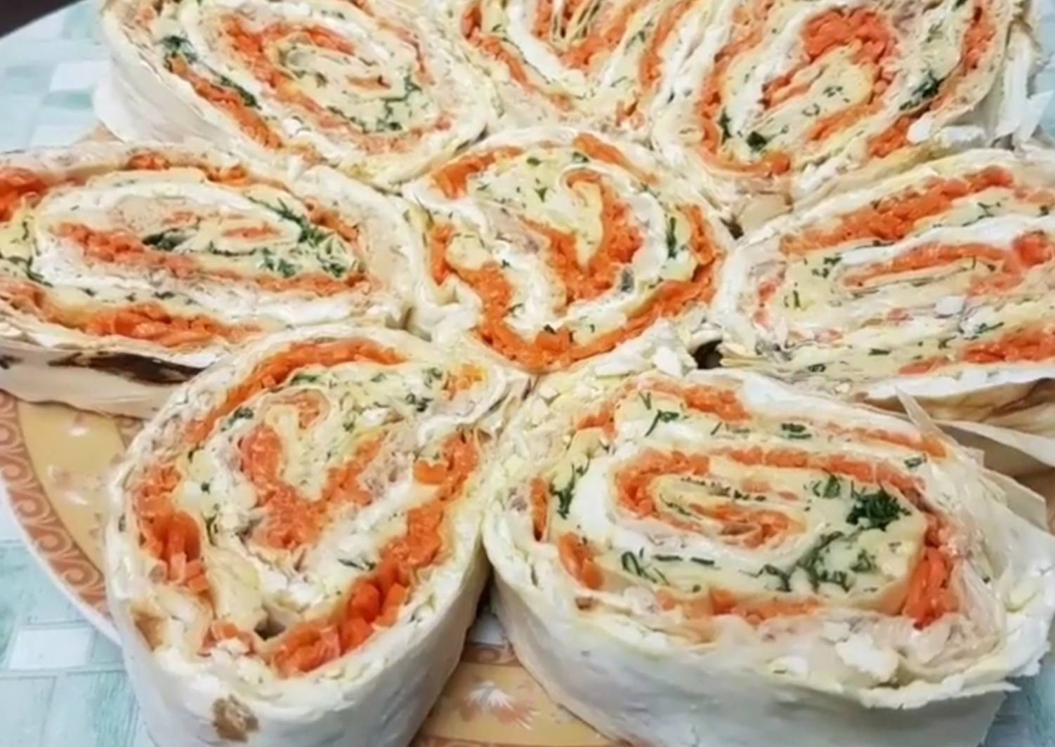Самые вкусные рулеты из лаваша с начинками