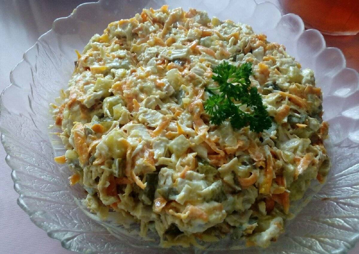 Классические салаты - лучшие рецепты с фото