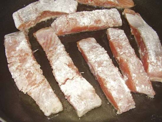 Рецепт жареной трески