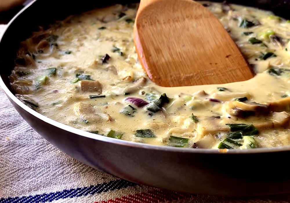 Паста с грибами в сливочном соусе - 14 рецептов приготовления пошагово - 1000.menu