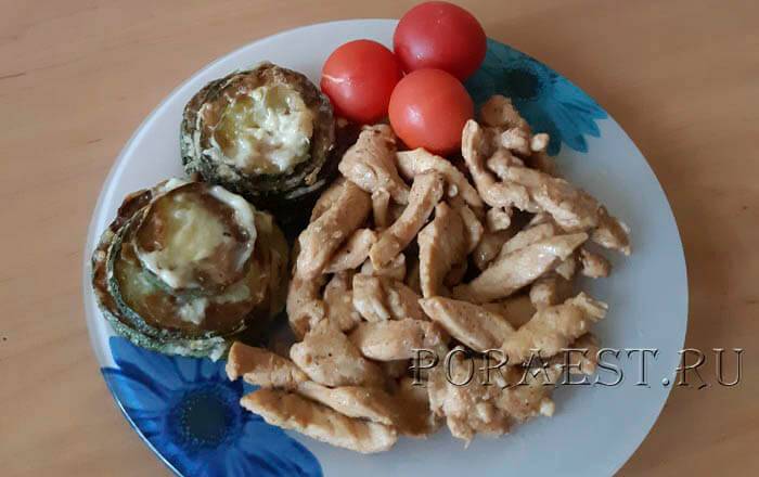 Куриная грудка запеченная в духовке