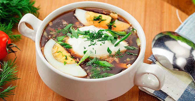 Вкусные рецепты классической окрошки на квасе