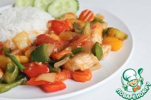Курица в кисло-сладком соусе: рецепты