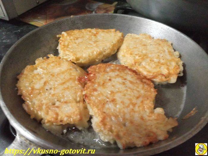 Драники картофельные