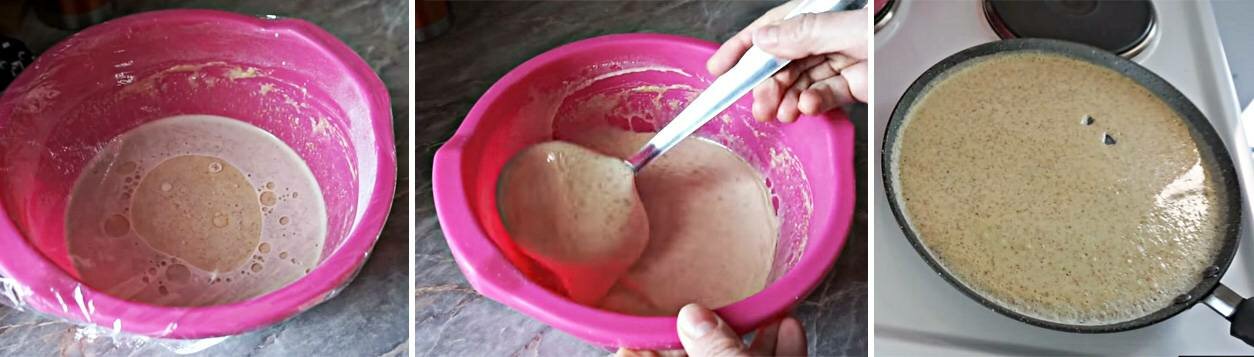 Пошаговый рецепт приготовления овсяных блинов с фото