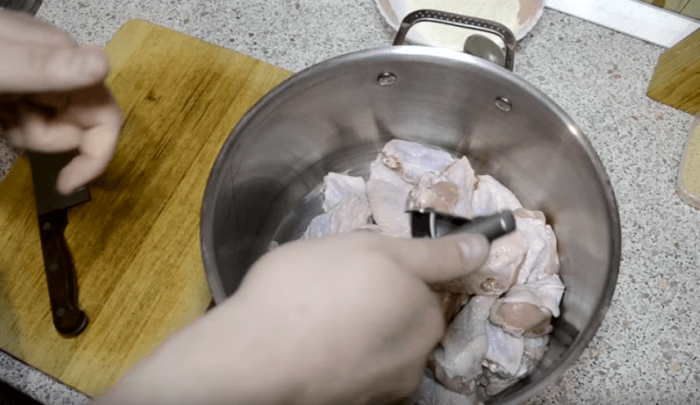 Куриные крылышки