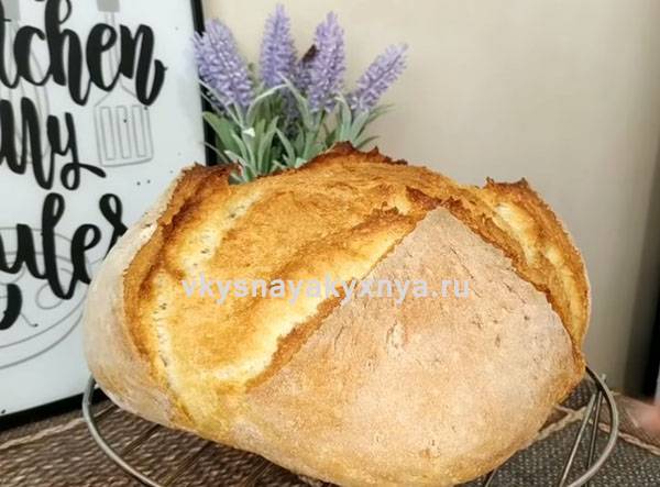 Домашний хлеб без замеса - наконец-то без вкуса и запаха дрожжей. ржано-пшеничный и пшеничный 2 в 1