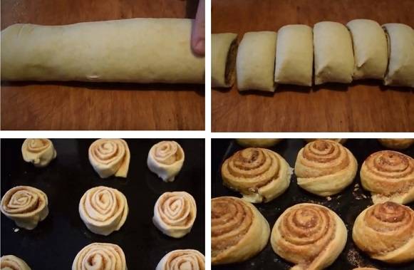 Печем булочки с корицей из вкусного дрожжевого теста