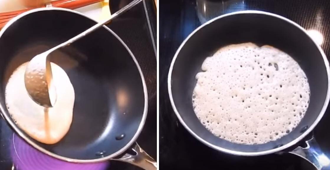 Пошаговый рецепт приготовления овсяных блинов с фото