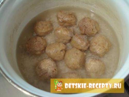 Фрикадельки с рисом рецепт