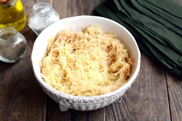 Картофельные драники с грибами