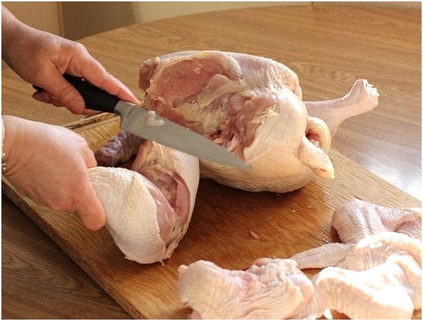 Чахохбили из курицы в мультиварке скороварке