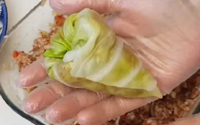 Голубцы с мясом и рисом