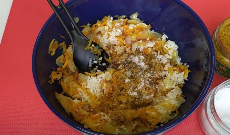 Голубцы с мясом и рисом