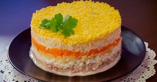 Салат на скорую руку