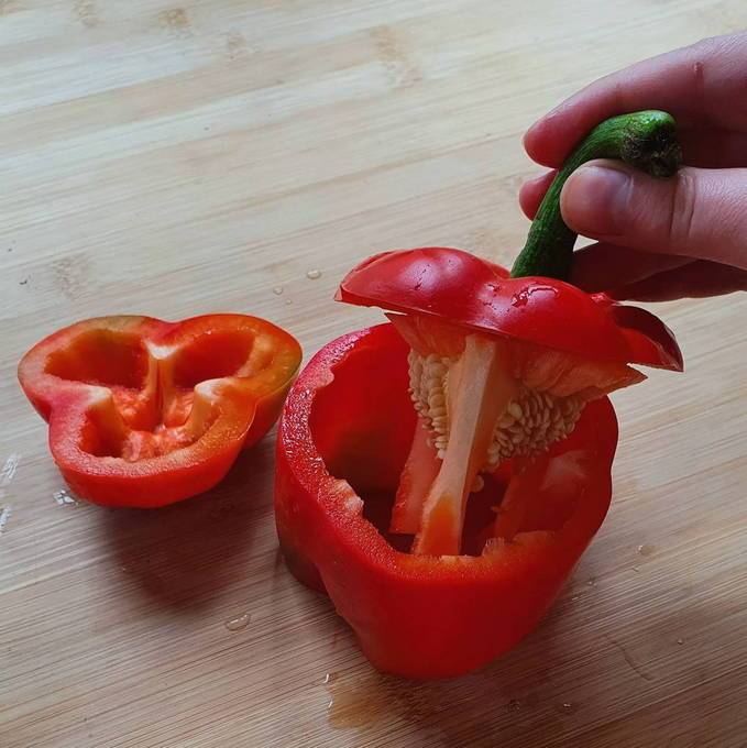 Салат из спаржи по корейски
