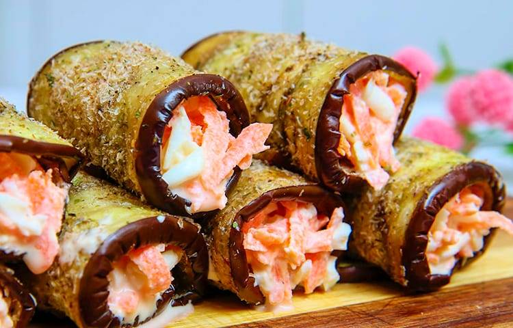 Запеканка из баклажанов с мясом в духовке