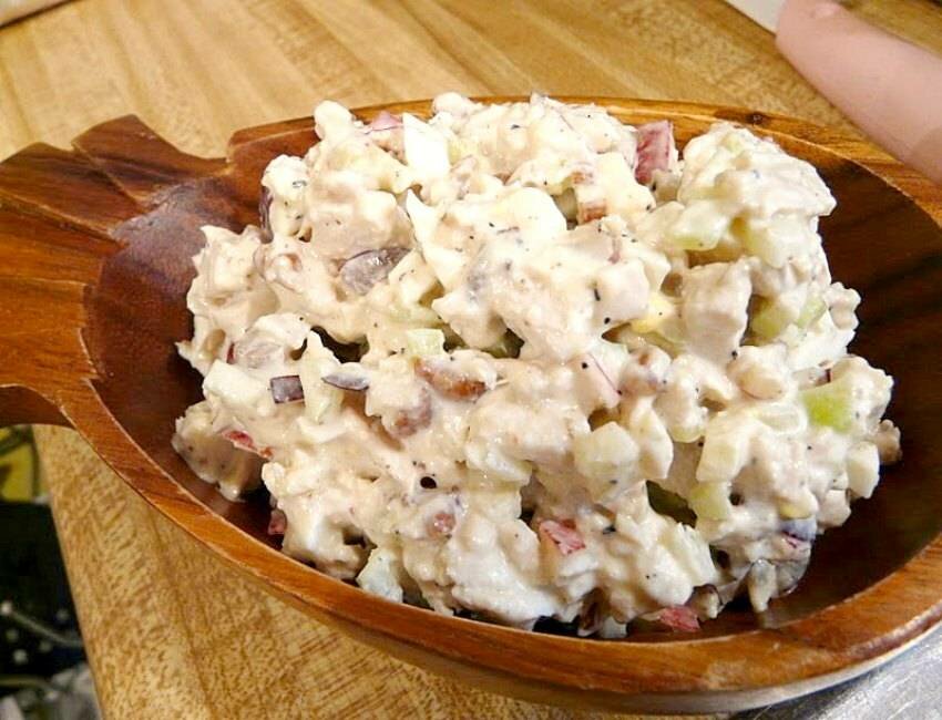 Пошаговый рецепт салата нежность с фото