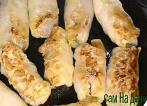 Голубцы с мясом и рисом