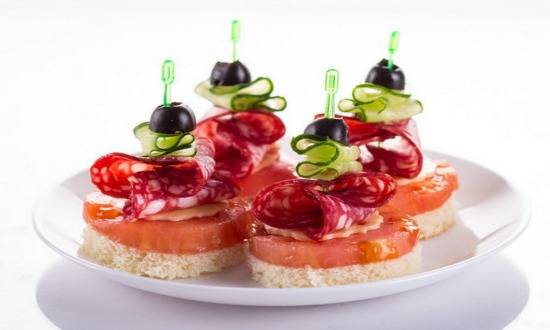 Бутерброды с селедкой