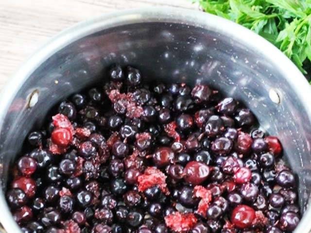 Морс из черники: рецепт