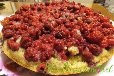 Такие разные и вкусные пироги с замороженной малиной
