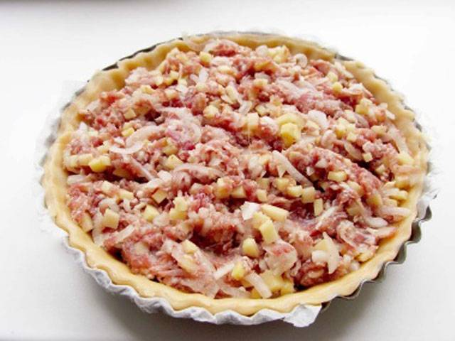 Готовим картофельный пирог с фаршем