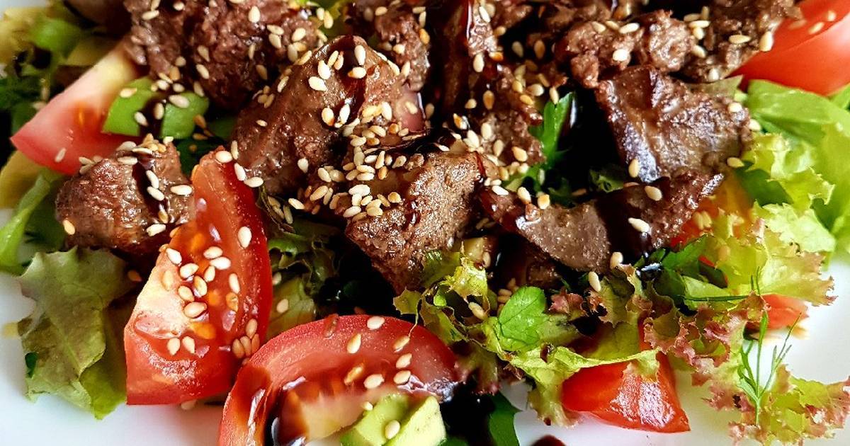 Салат из куриной печени — простые и вкусные рецепты