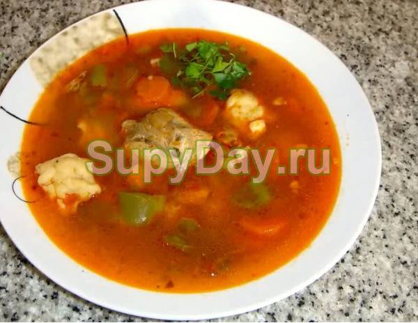 Как приготовить суп с клёцками в домашних условиях