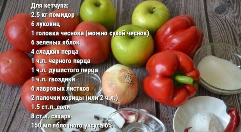 Кетчуп из помидоров на зиму: 25 лучших пошаговых рецептов приготовления
