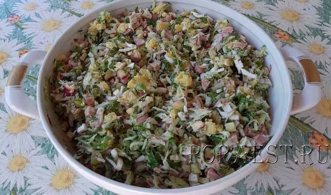 Вкусные рецепты классической окрошки на квасе