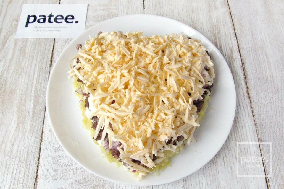 Салат “клубничка”