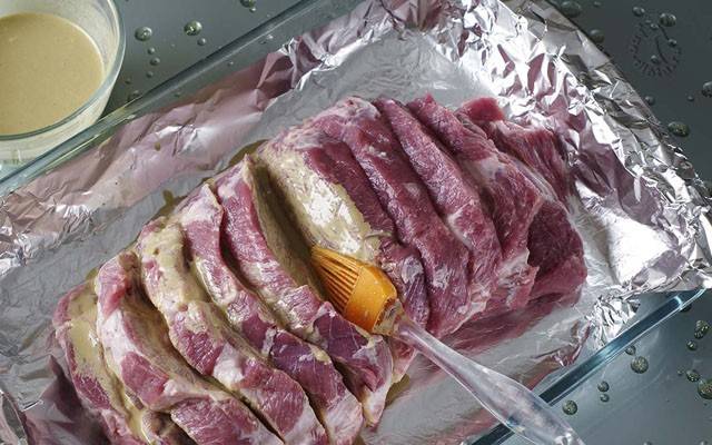 Рецепт вкусной свинины с овощами в мультиварке
