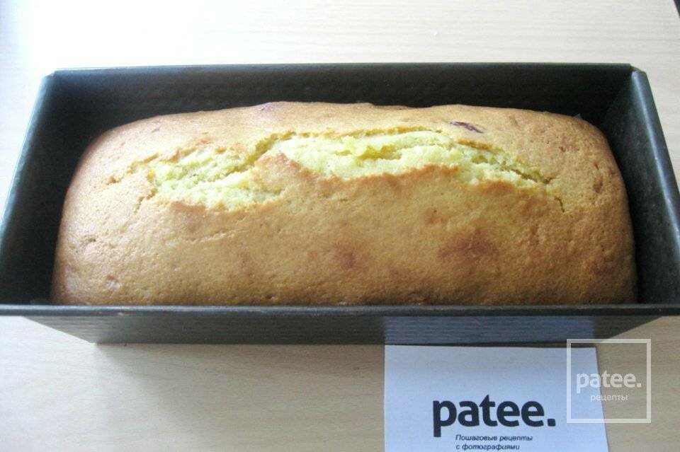 Кекс с клюквой